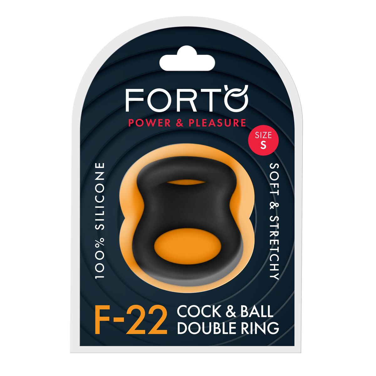 Anneau Pénis Forto Noir S