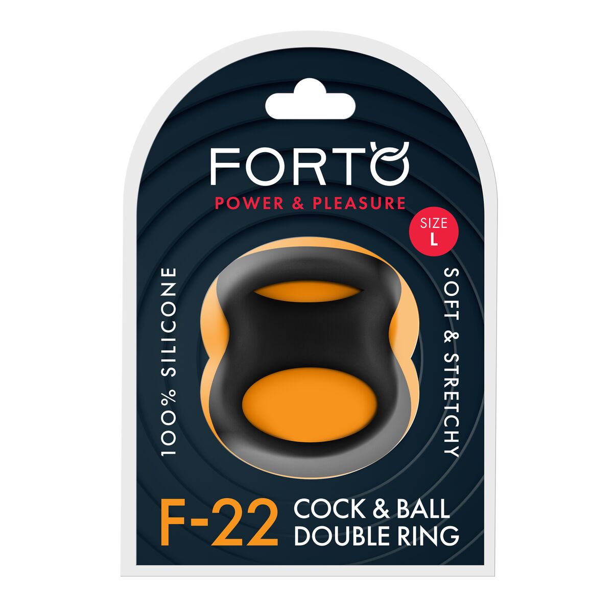 Anneau Pénis Forto Noir L