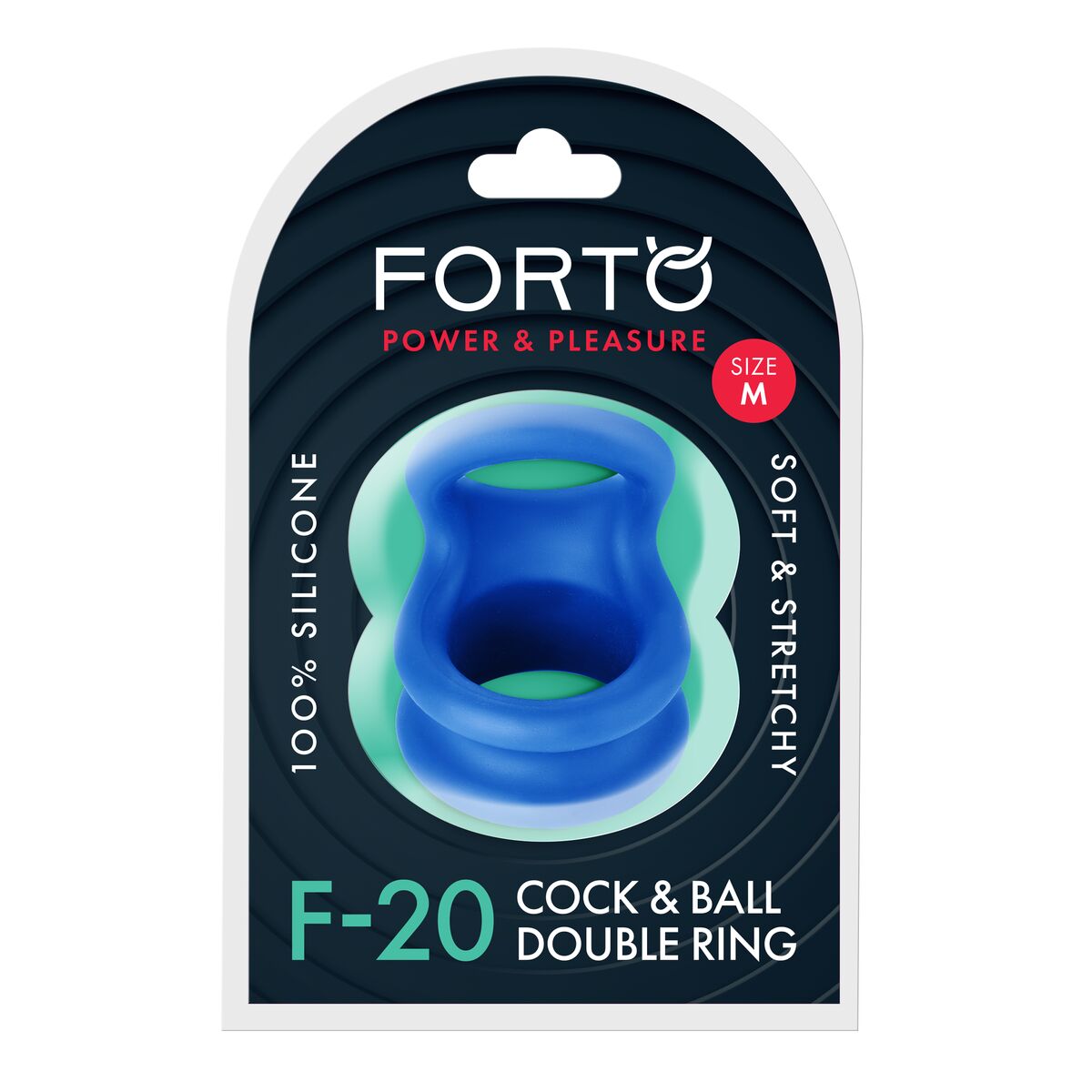 Anneau Pénis Forto Bleu M