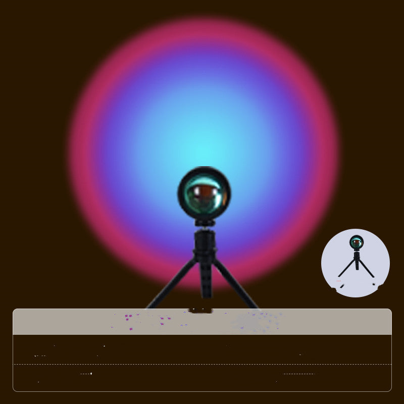 Lampe sunset pour photos et vidéos TikTok