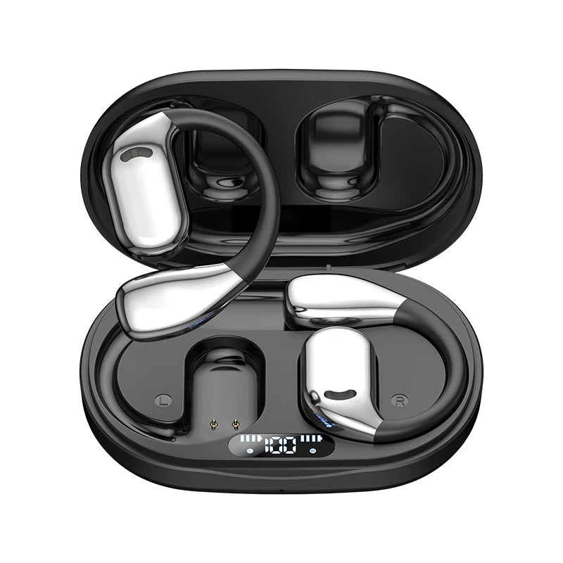 Écouteurs traducteurs IA – Traduction en temps réel 144 langues, Bluetooth, design open-ear
