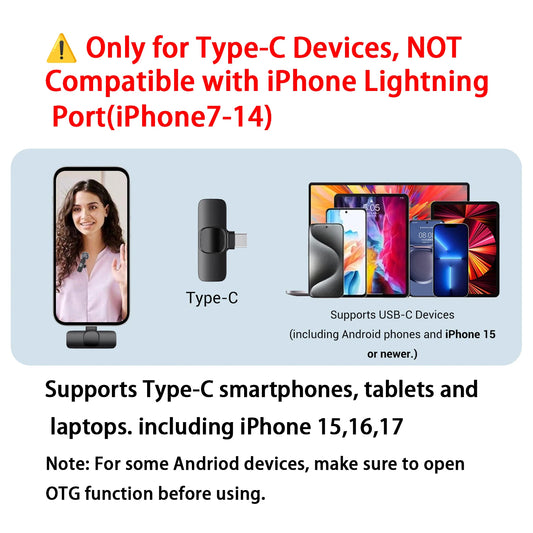 Micro-cravate sans fil USB-C – vue 2