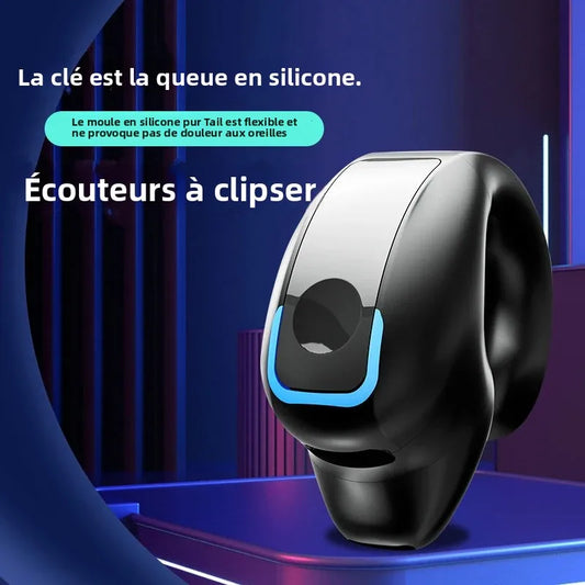 Écouteurs à clip portés sur l'oreille