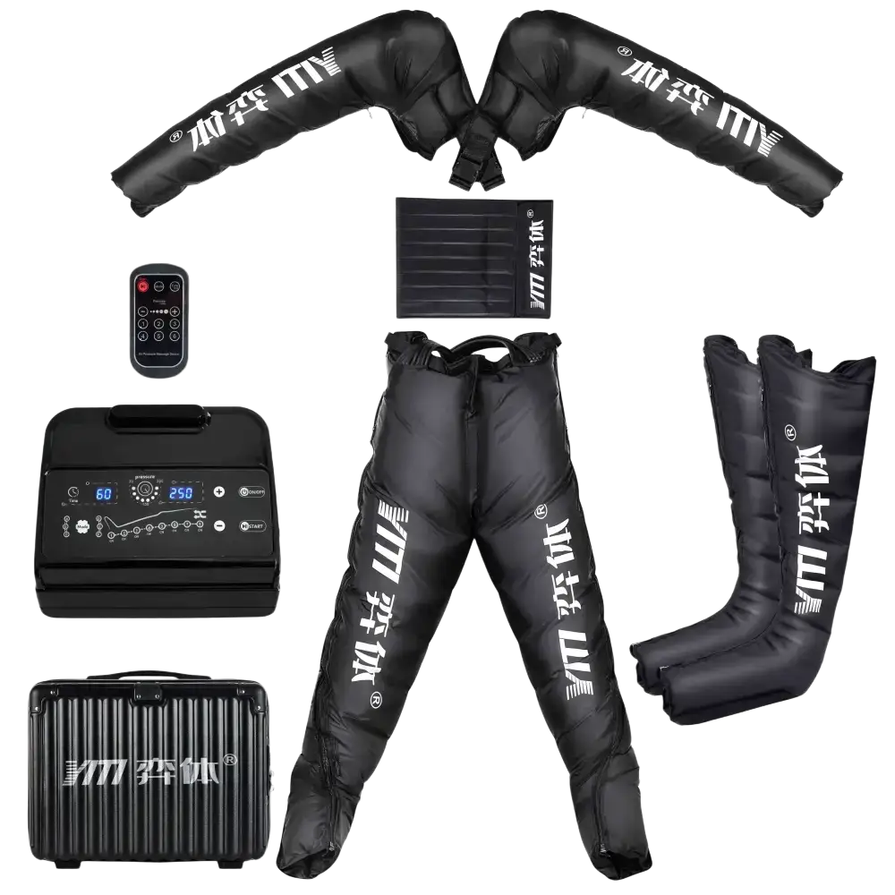 YITI 8 chambres jambes pressothérapie Compression d’air masseur musculaire des pieds Machine de Drainage lymphatique