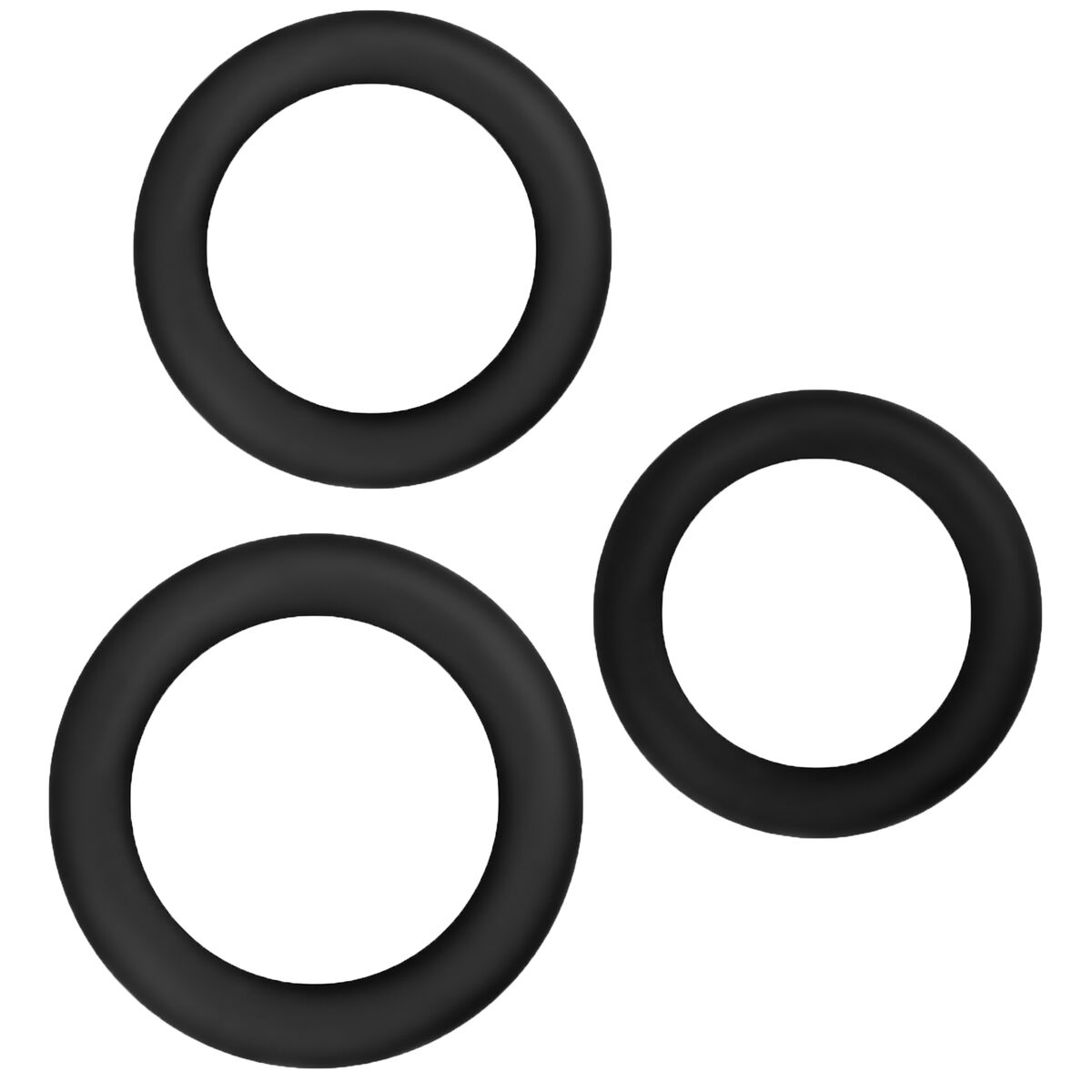 Anneau Pénis NS Novelties Renegade Noir (S) (M) (L)