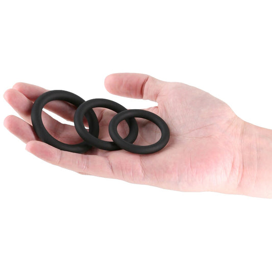 Anneau Pénis NS Novelties Renegade Noir (S) (M) (L)