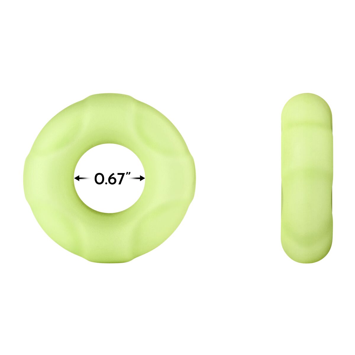 Anneau Pénis Forto Blanc S Ø 17 mm