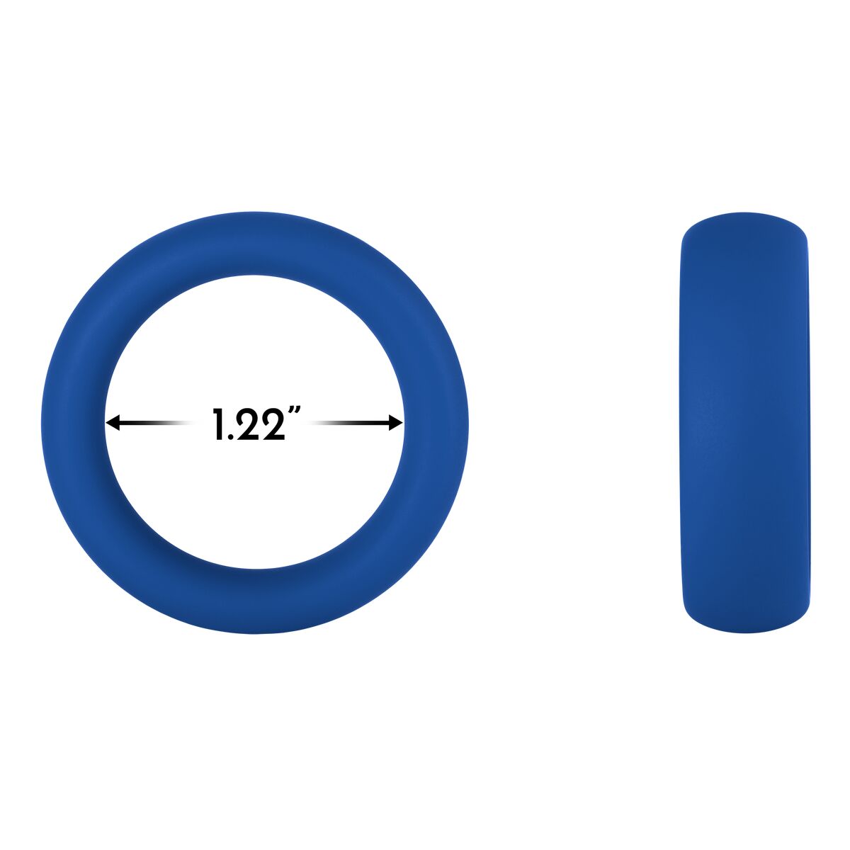 Anneau Pénis Forto Bleu S Ø 40 mm