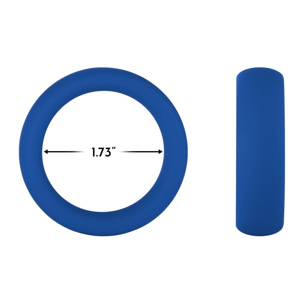 Anneau Pénis Forto Bleu M Ø 45 mm