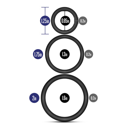 Anneau Pénis Blush Performance Noir