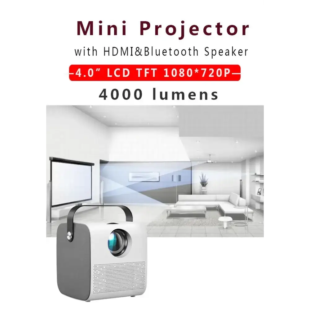 1080P HD portable projector - video projecteur