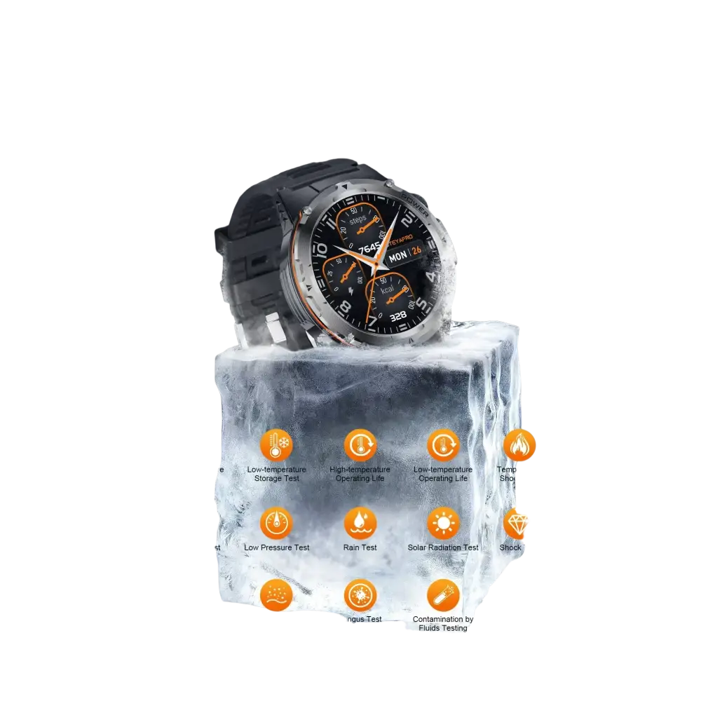 2025 NOUVEAU populaire en plein air GPS tracker sport montre intelligente hommes 500 mAh NFC HD appel IP68 profondeur