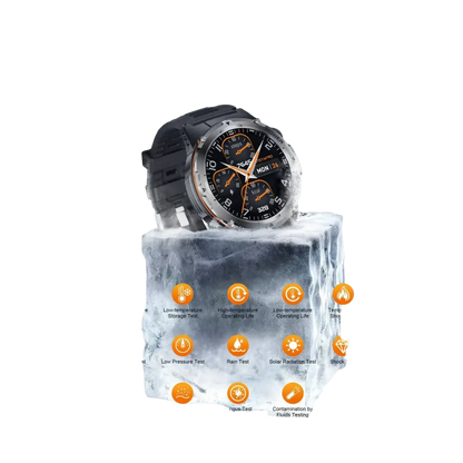 2025 NOUVEAU populaire en plein air GPS tracker sport montre intelligente hommes 500 mAh NFC HD appel IP68 profondeur