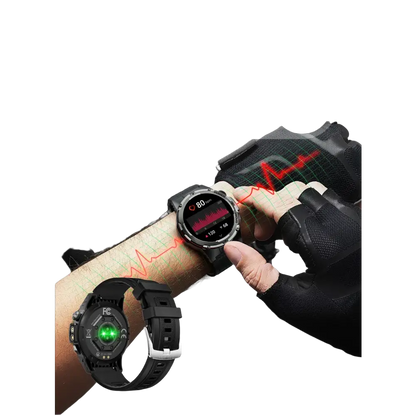 2025 NOUVEAU populaire en plein air GPS tracker sport montre intelligente hommes 500 mAh NFC HD appel IP68 profondeur