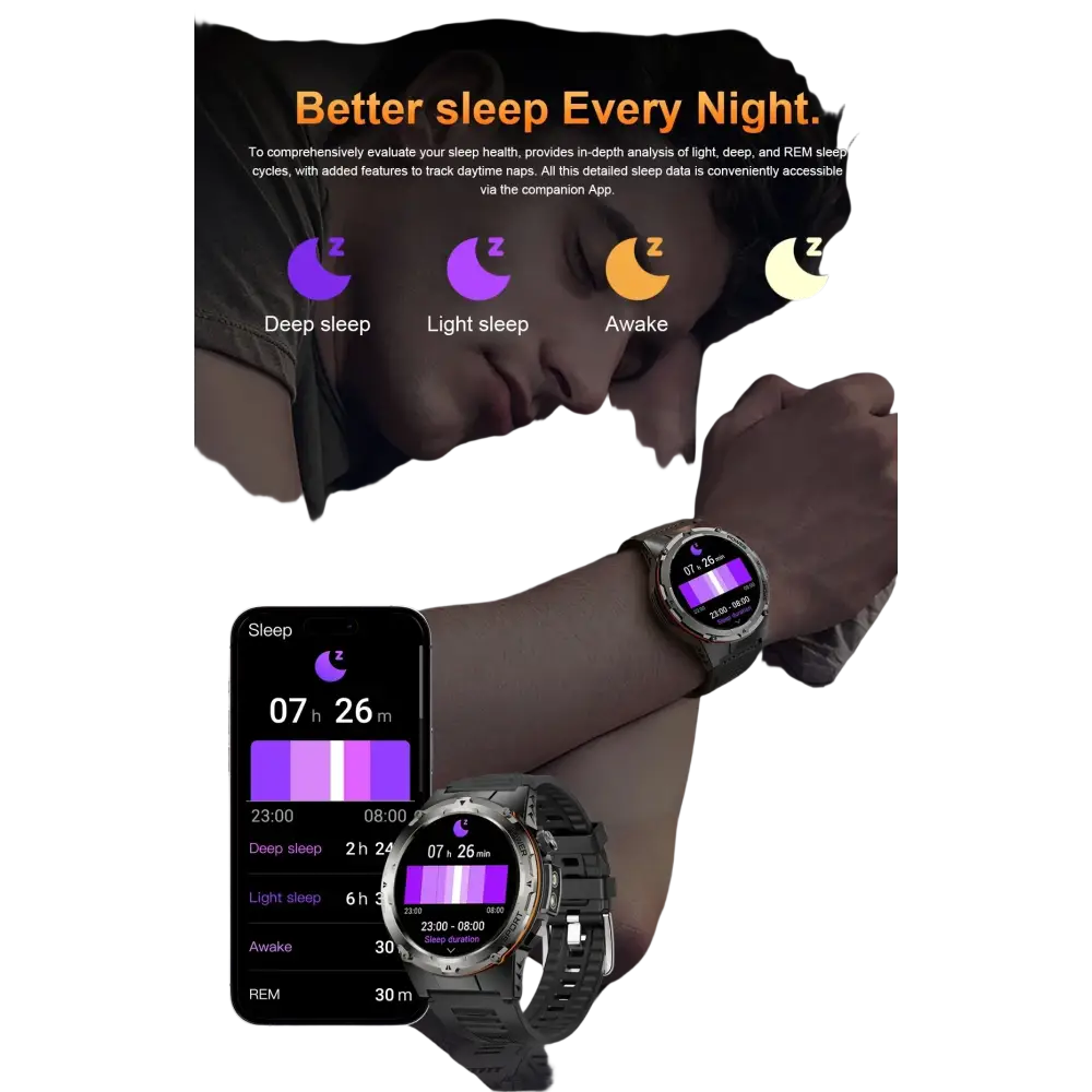 2025 NOUVEAU populaire en plein air GPS tracker sport montre intelligente hommes 500 mAh NFC HD appel IP68 profondeur