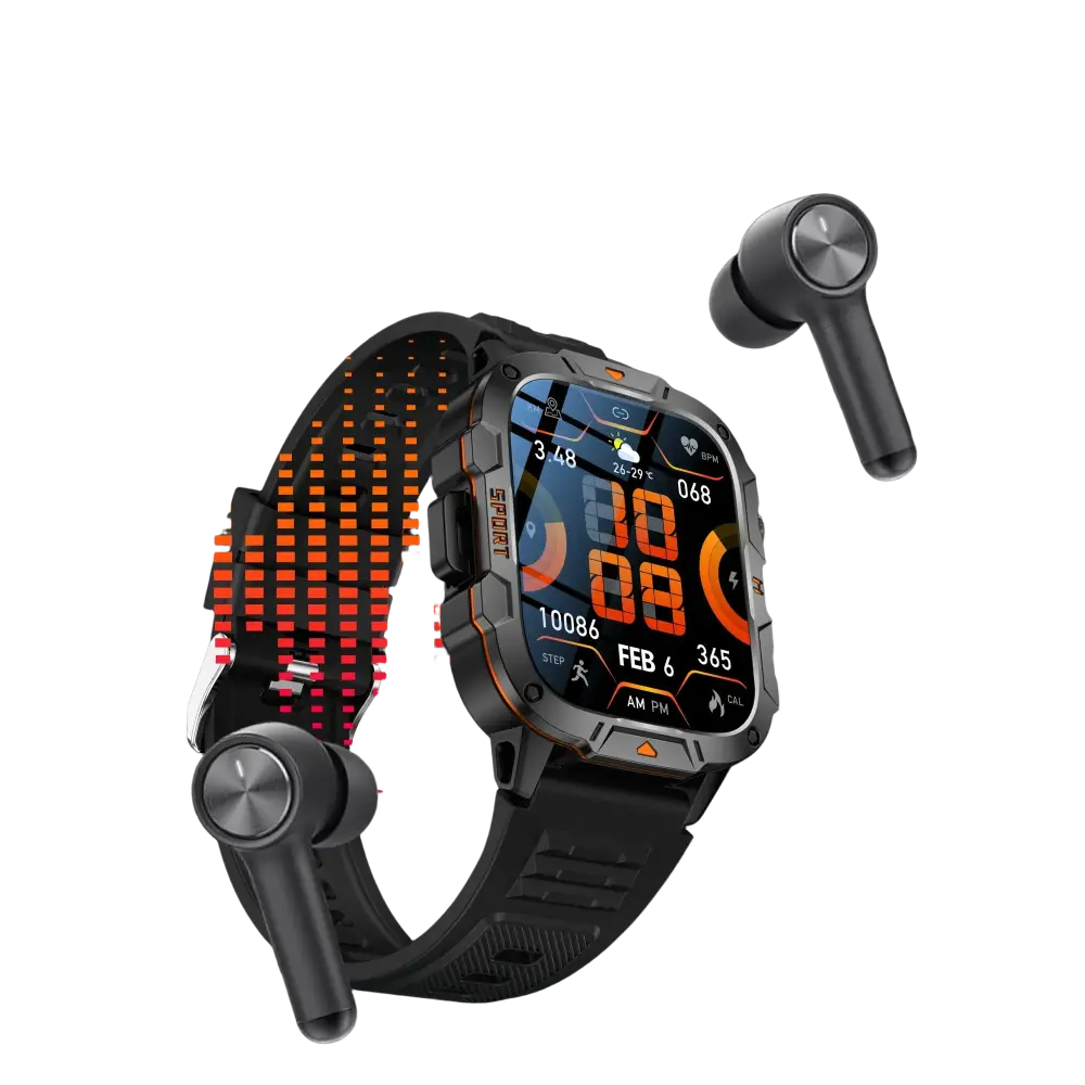 2025 nouveau pour Xiaomi montre intelligente de qualité militaire hommes 1.96 ’écran AMOLED 5ATM étanche sport Fitness