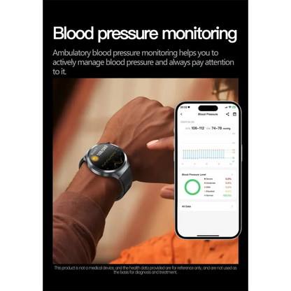 2025 nouveau pour XIAOMI santé Trackr acide uricique lipides sanguins montre intelligente pression artérielle ECG + PPG