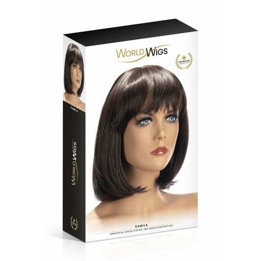 Accessoire Érotique World Wigs Camila Marron Perruques