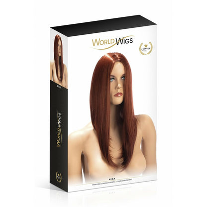 Accessoire Érotique World Wigs Nina Marron Perruques