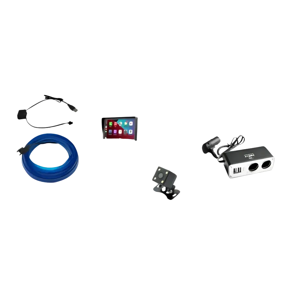 7 IPS Car Smart Screen Wireless Carplay Auto Mobile Phone Projection Screen Navigation - Suit - voiture