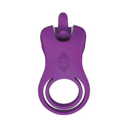 Anneau de Pénis vibrant S Pleasures Lila