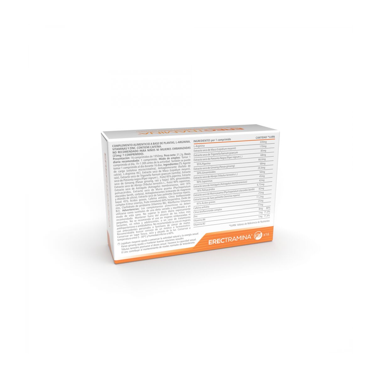 Amélioration de l'Orgasme MSR LABORATORIOS ERECTRAMINE