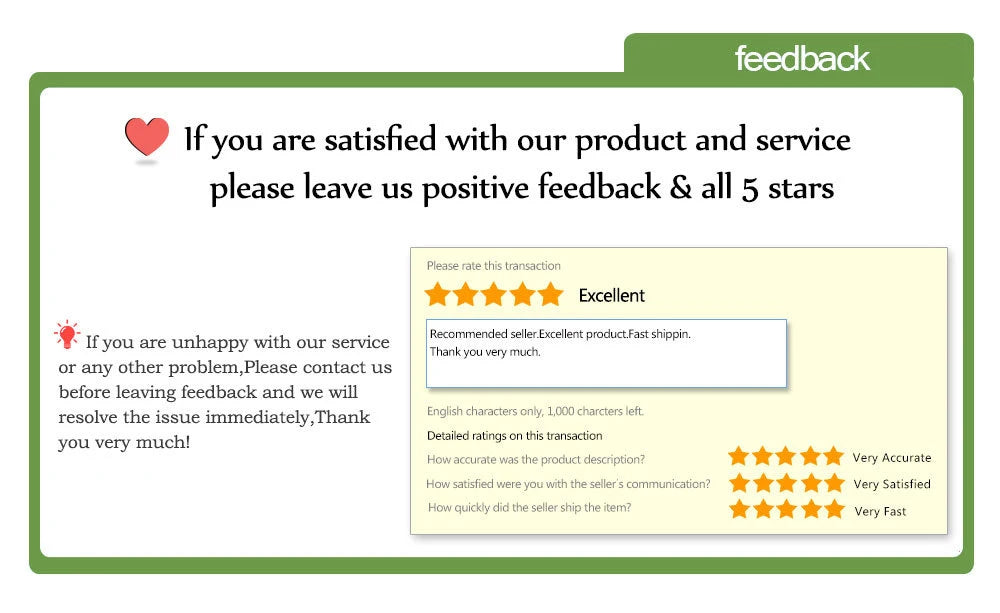 Formulaire de feedback avec étoiles pour carafe à eau froide 3.5L