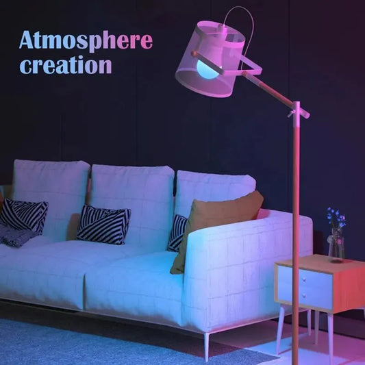 Ampoule LED RGB E27 16 couleurs avec télécommande – vue 2