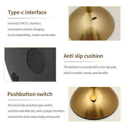 Lampe cristal rechargeable – dimensions