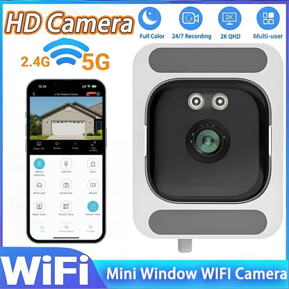Caméra de surveillance Wi-Fi pour fenêtre – vue 2