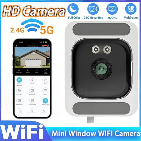Caméra de surveillance Wi-Fi pour fenêtre – vue 2