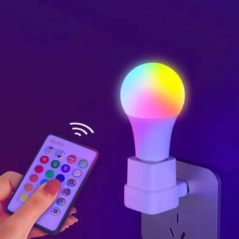 Ampoule LED RGB E27 16 couleurs avec télécommande – vue 6