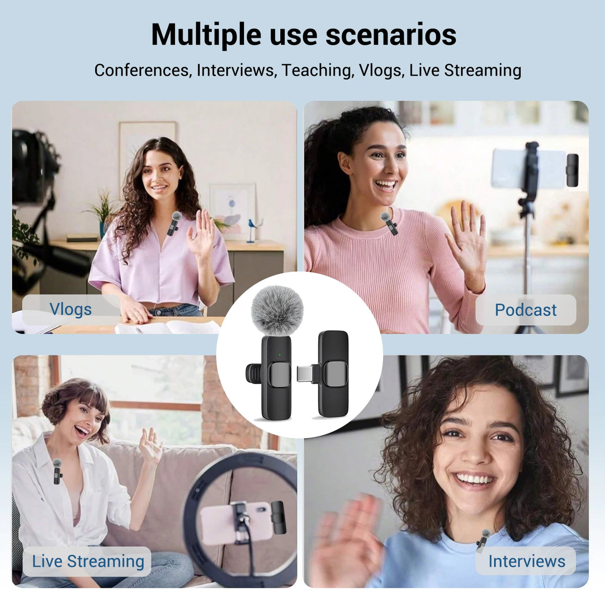 Micro-cravate sans fil USB-C – vue 6