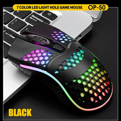 Souris Gaming RGB 7200 DPI – Ergonomique, 4 Coloris
