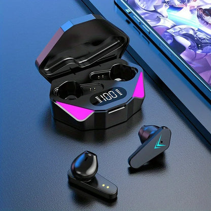 Écouteurs gaming sans fil X15 écran LED – photo 7