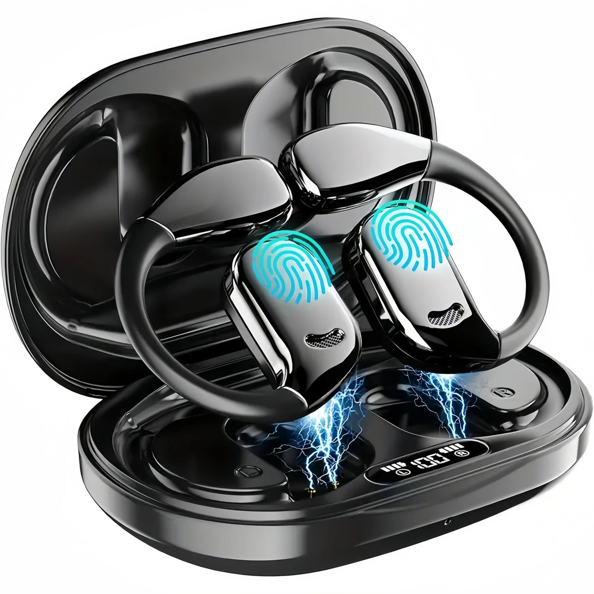Écouteurs traducteurs IA 144 langues Bluetooth