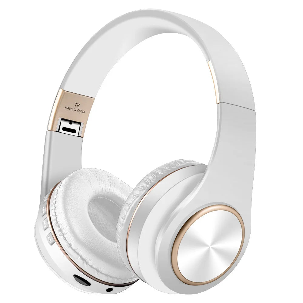 Casque gaming sans fil Bluetooth 5.3 blanc