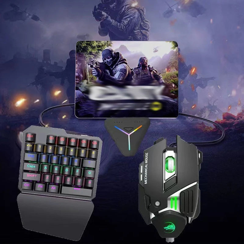 Mini Clavier Gaming RGB 35 Touches – Ultra-Fin USB