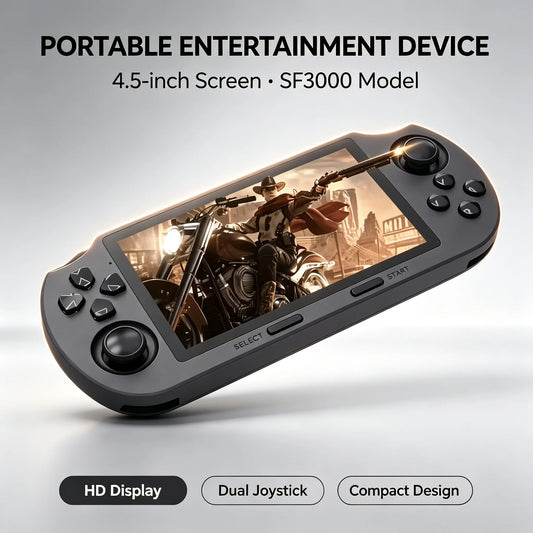 Console de jeu rétro portable SF3000 écran 4,5 pouces