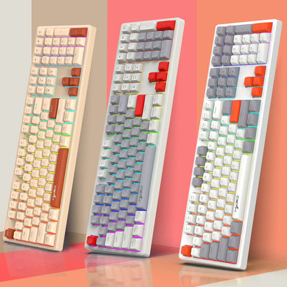 Clavier Gaming 108 Touches RGB – Rétroéclairage Réglable