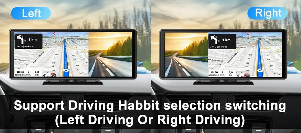 Système navigation auto double écran 10,26’’ avec Android Auto