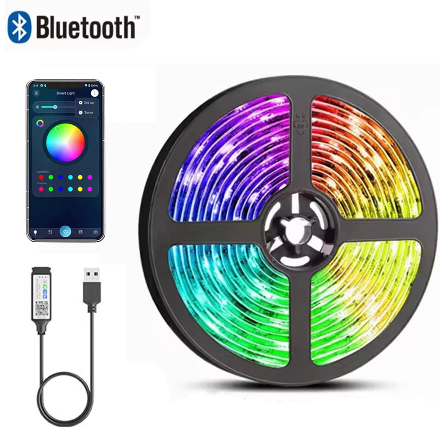 Ruban LED RGB pour TV – Pilotage par Application (0,5 à 5 m)