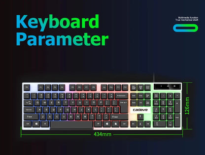 Clavier Gaming 104 Touches – Toucher Mécanique RGB