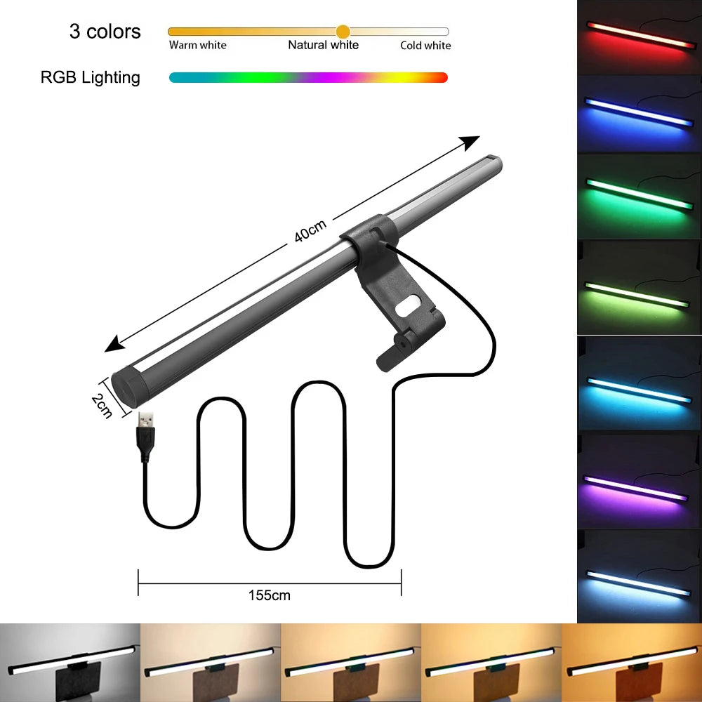 Barre lumineuse d'écran RGB pour setup gaming – photo 7