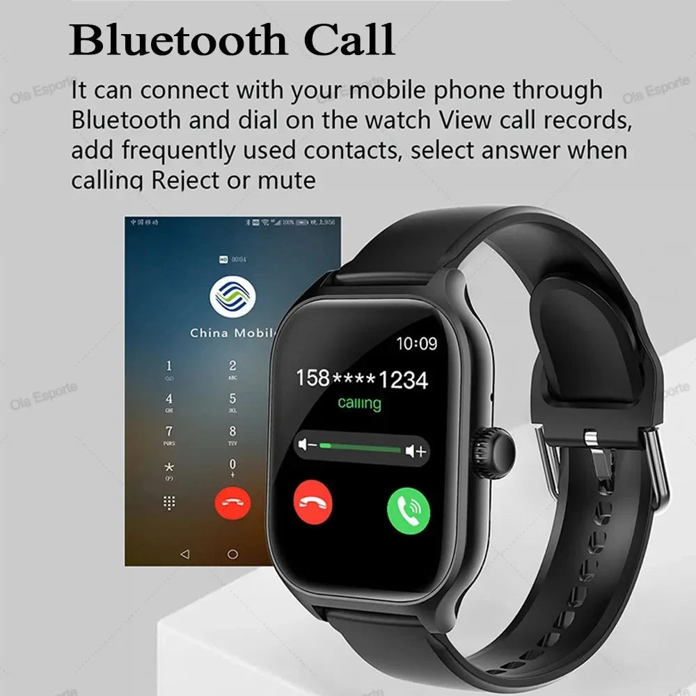 Montre connectée HT30 appels Bluetooth – photo 2
