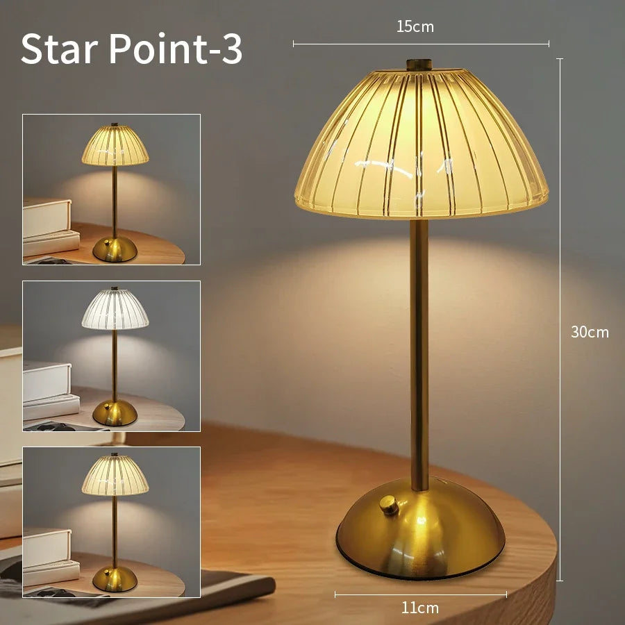 Lampe cristal rechargeable – modèle C