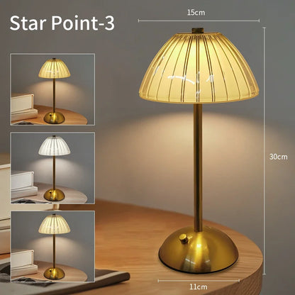 Lampe cristal rechargeable – modèle C