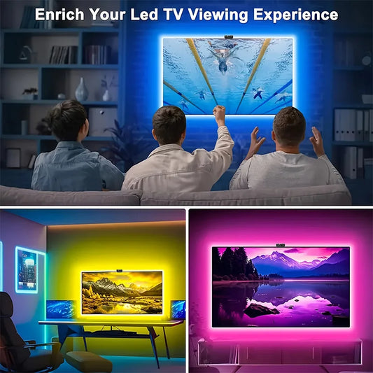 Rétroéclairage TV LED RGBIC synchronisé avec caméra – photo 2