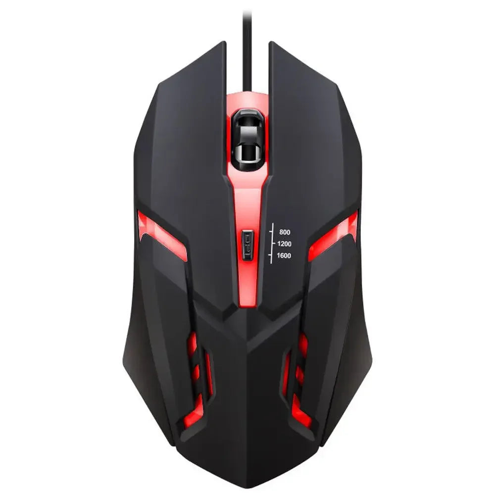 Souris Gaming RGB Filaire – 3 Niveaux de DPI