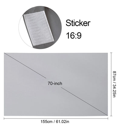 Écran de projection pliable 70 pouces